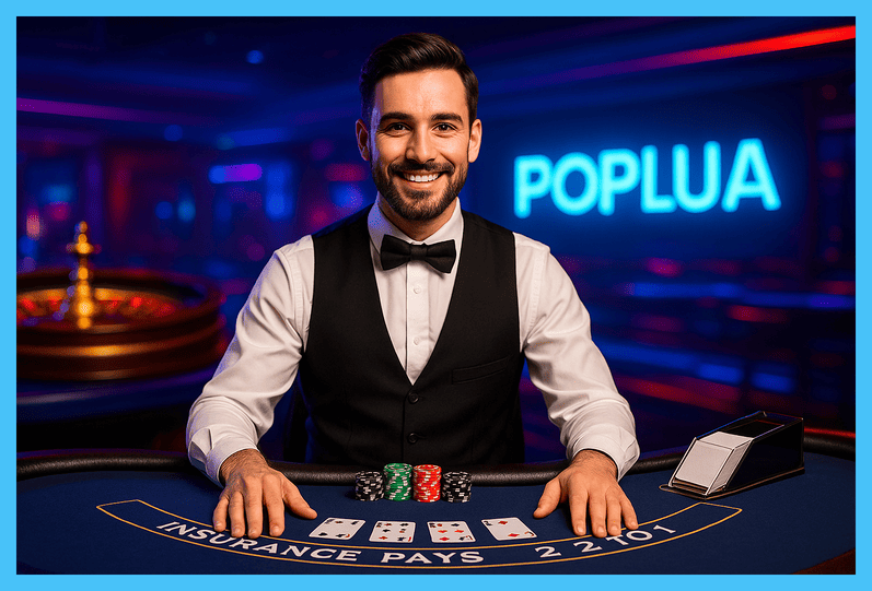 O POPLUA Live Casino lança promoções regularmente