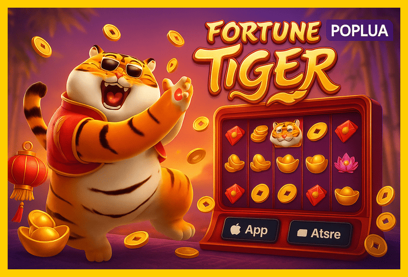 Fortune Tiger é um jogo imperdível no POPLUA Casino