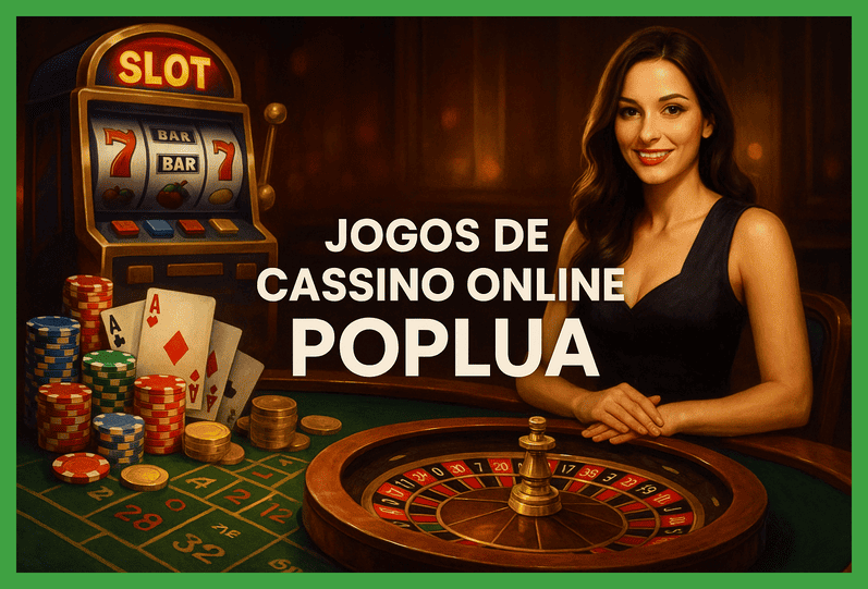 Jogos de cassino online inovadores e emocionantes na POPLUA