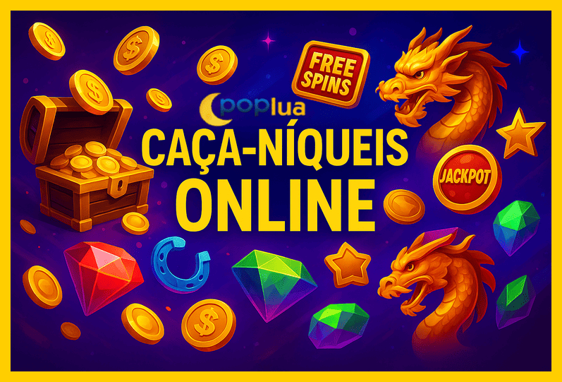 Explore o mundo das slot machines no POPLUA Casino